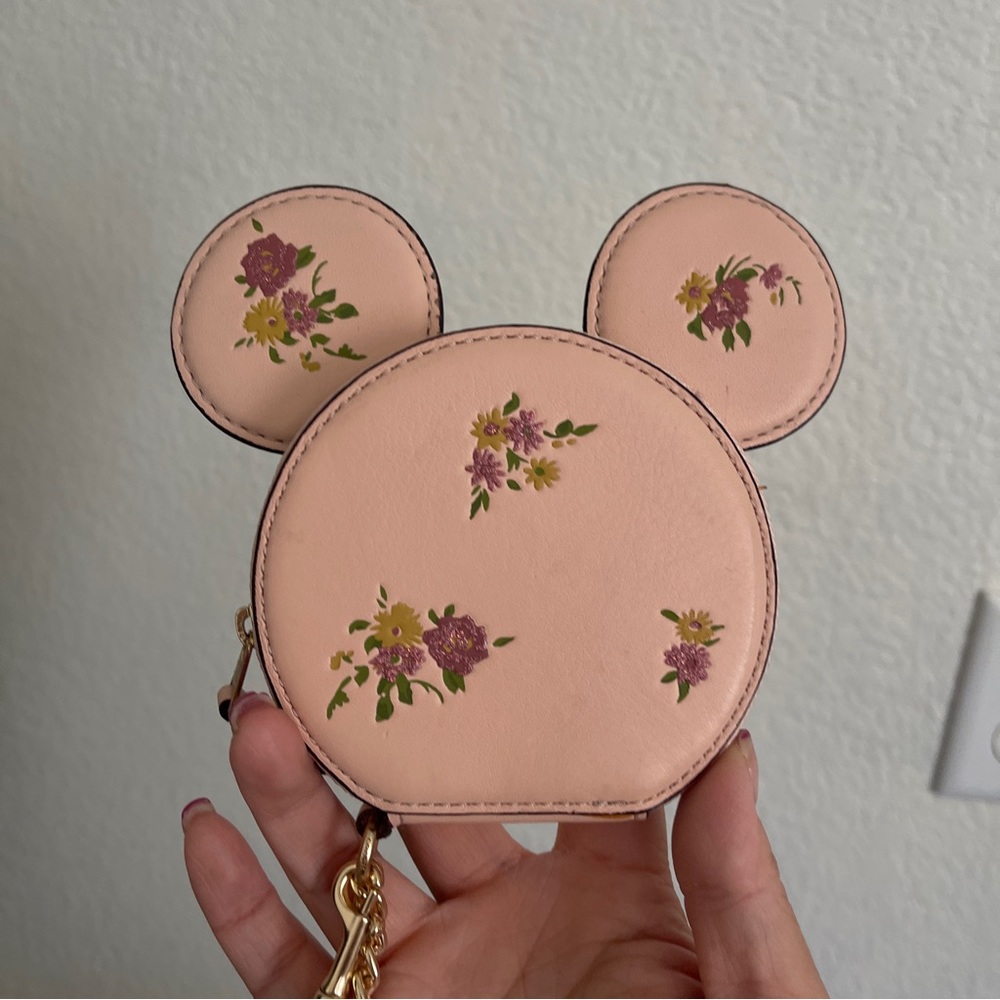 Coach COIN CASE WITH MINNIE MOUSE EARS
